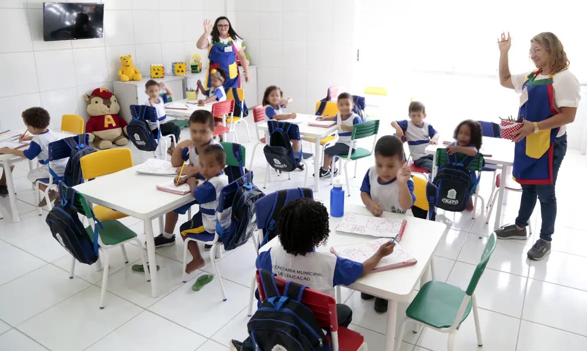 Matrículas em creches avançam 11% em quase uma década