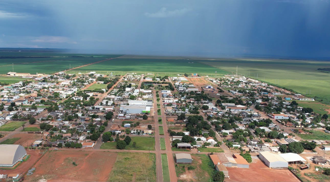 Município mais novo do Brasil nasceu depois das fazendas e hoje tem 93% da economia movida pelo campo