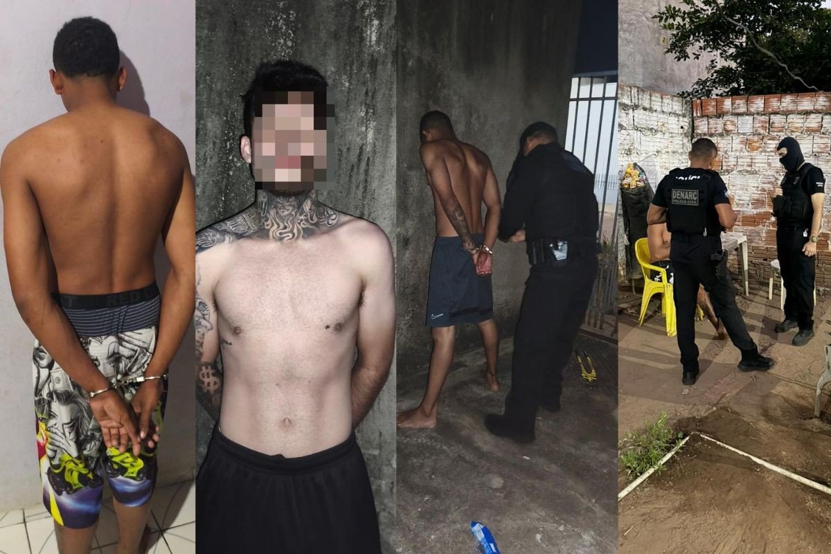 Grupo com mais de 20 integrantes é alvo de operação contra tráfico de drogas em MT