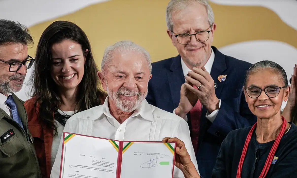 Lula anuncia a criação e ampliação de unidades de conservação federal 