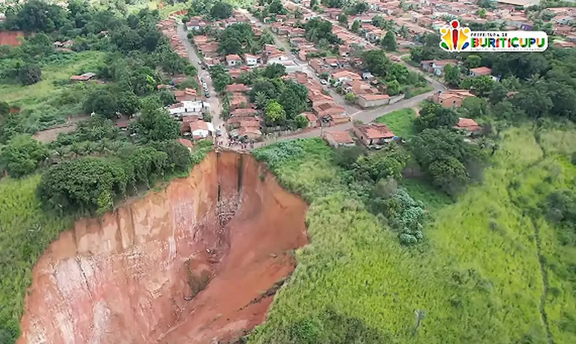 Voçorocas ameaçam Buriticupu e especialista alerta para risco urbano