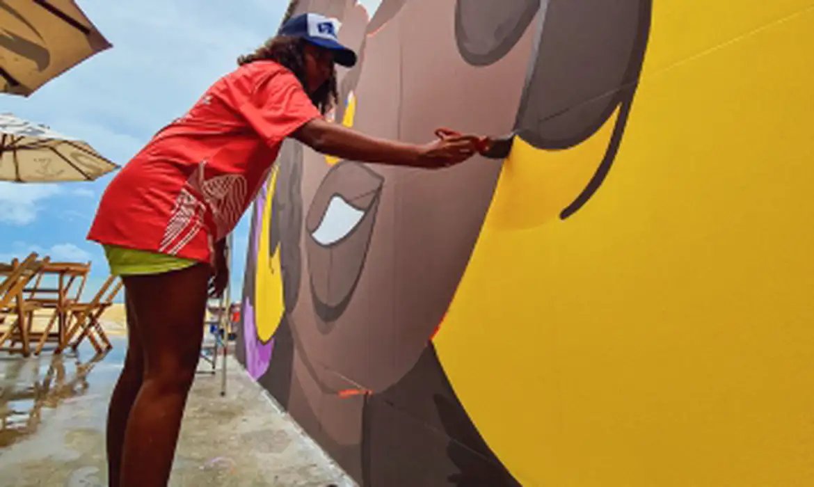 Dragão Nazárea: arte de rua como ocupação territorial anima Fortaleza