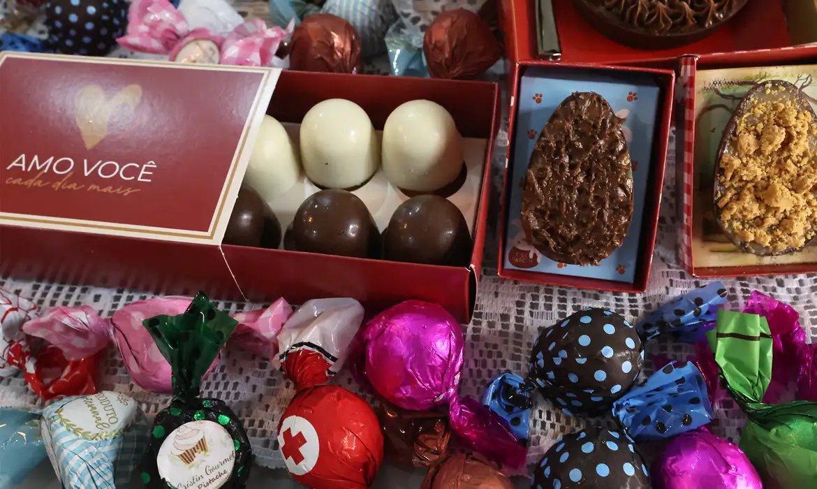 Pesquisa aponta que 90% dos consumidores comprarão chocolate na Páscoa