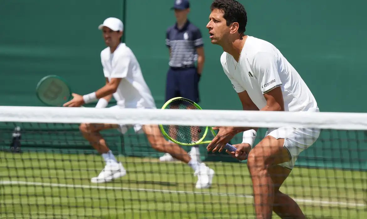 Brasileiros têm dia ruim em Wimbledon e caem nas duplas masculinas