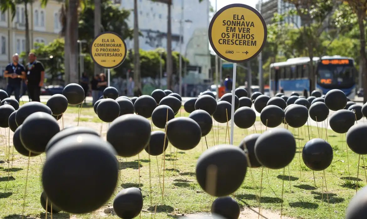 Ação no Rio lembra Dia Mundial em Memória das Vítimas de Trânsito