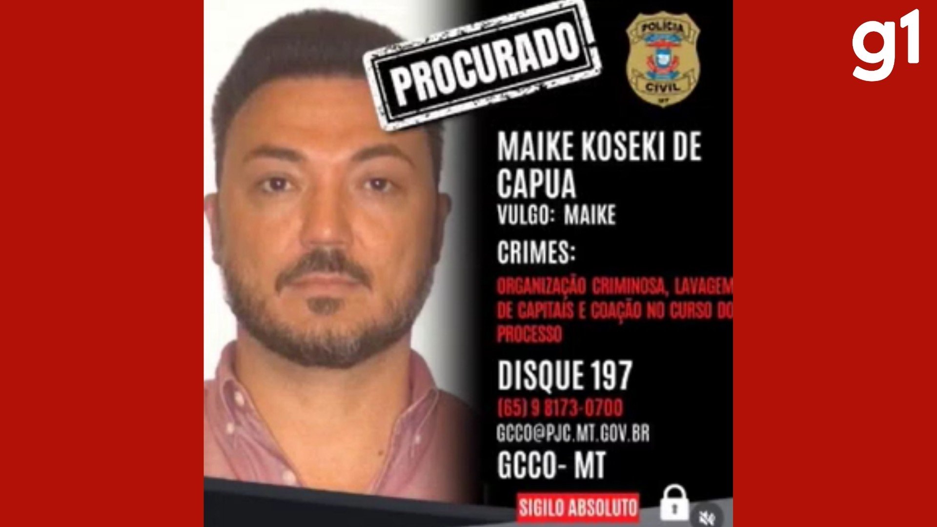 Moradora de GO denuncia empresário de MT por extorsão após ser alvo de operação por ameaçar delegado