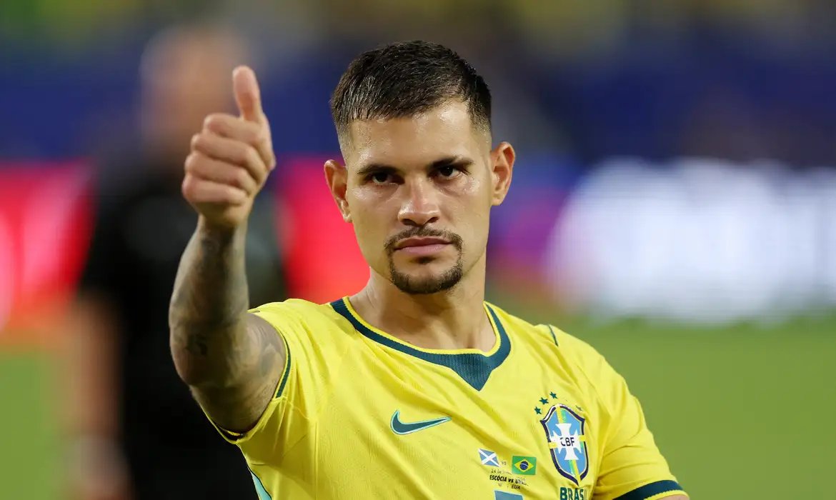 Bruno Guimarães projeta duelo com Odegaard e alerta sobre bola parada