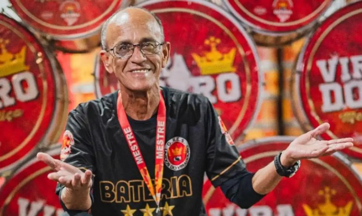 Enredo da Viradouro, Mestre Ciça desfilará no comando da bateria