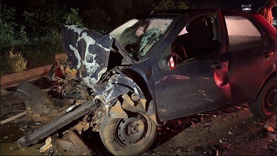 Acidente entre carros deixa um morto e dois feridos na MT-339