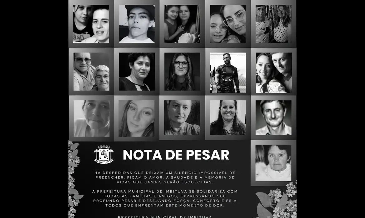 Vítimas do acidente na BR-737 são veladas em Imbituva 