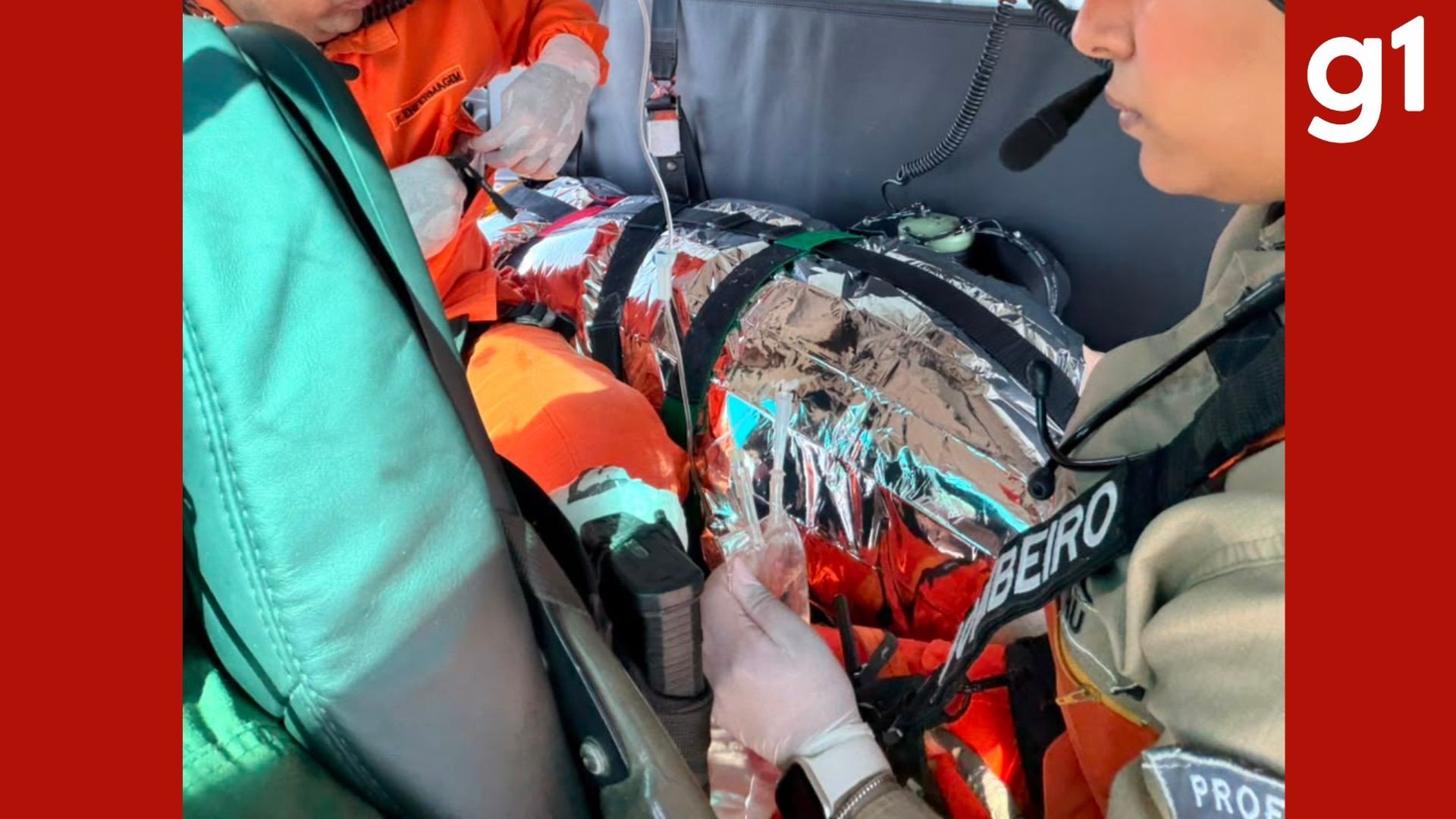 Idoso de 80 anos é resgatado de helicóptero após se ferir em fazenda em MT; veja vídeo