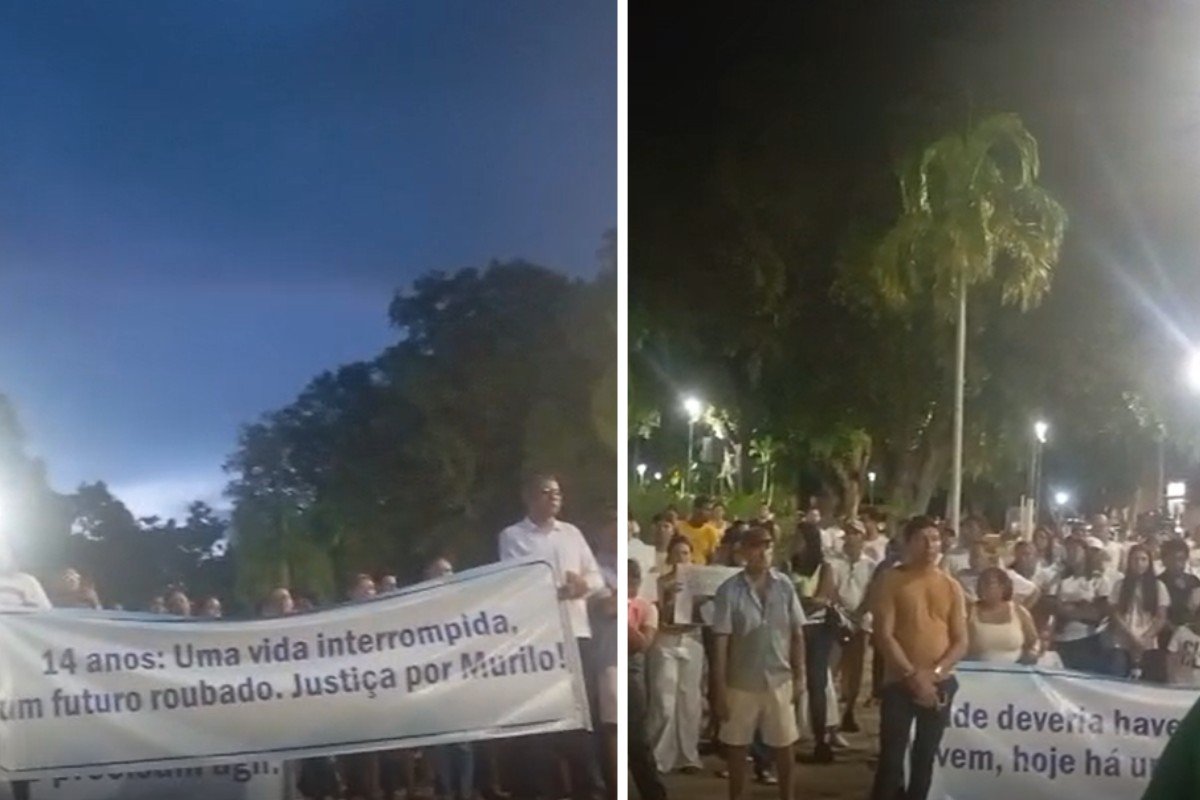 Família de adolescente de 14 anos morto por engano e moradores de MT protestam: 'justiça por Murilo'