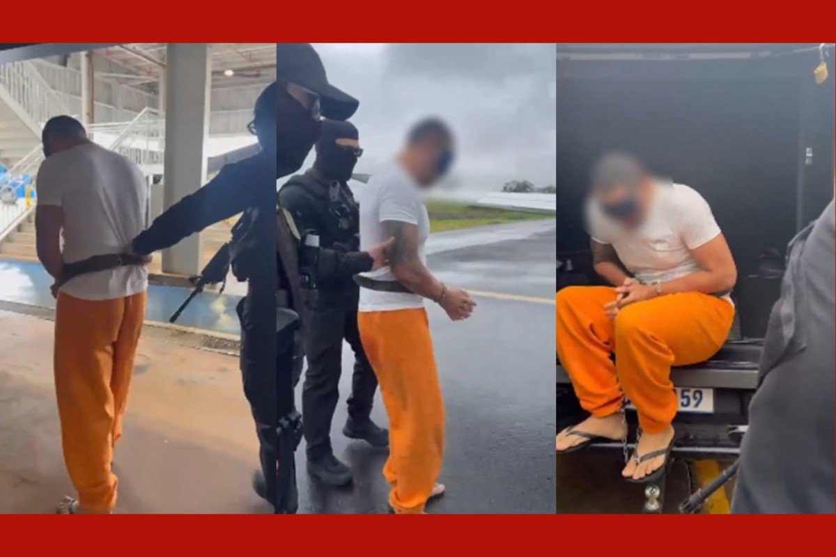 Chefe de facção preso no Paraguai é transferido para a Penitenciária Central de MT