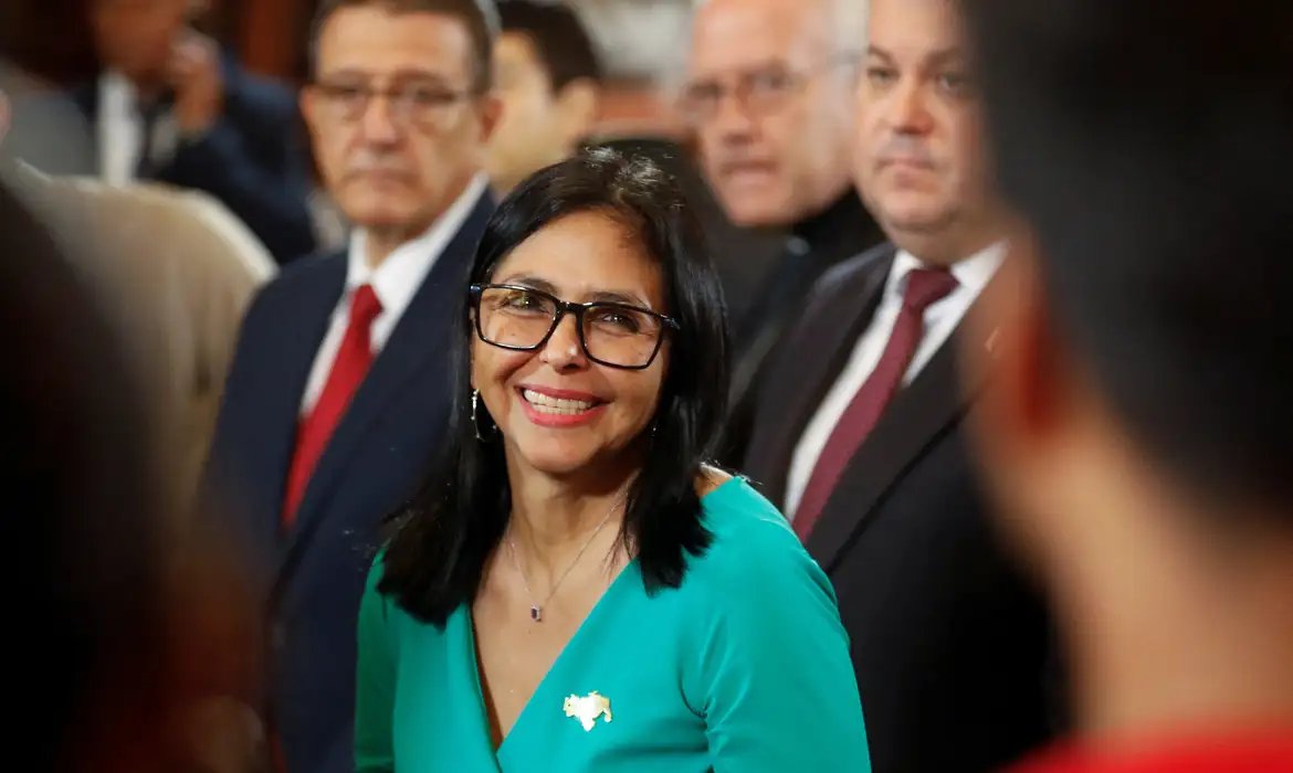 Delcy agradece a Lula e ao povo brasileiro por apoio e solidariedade 