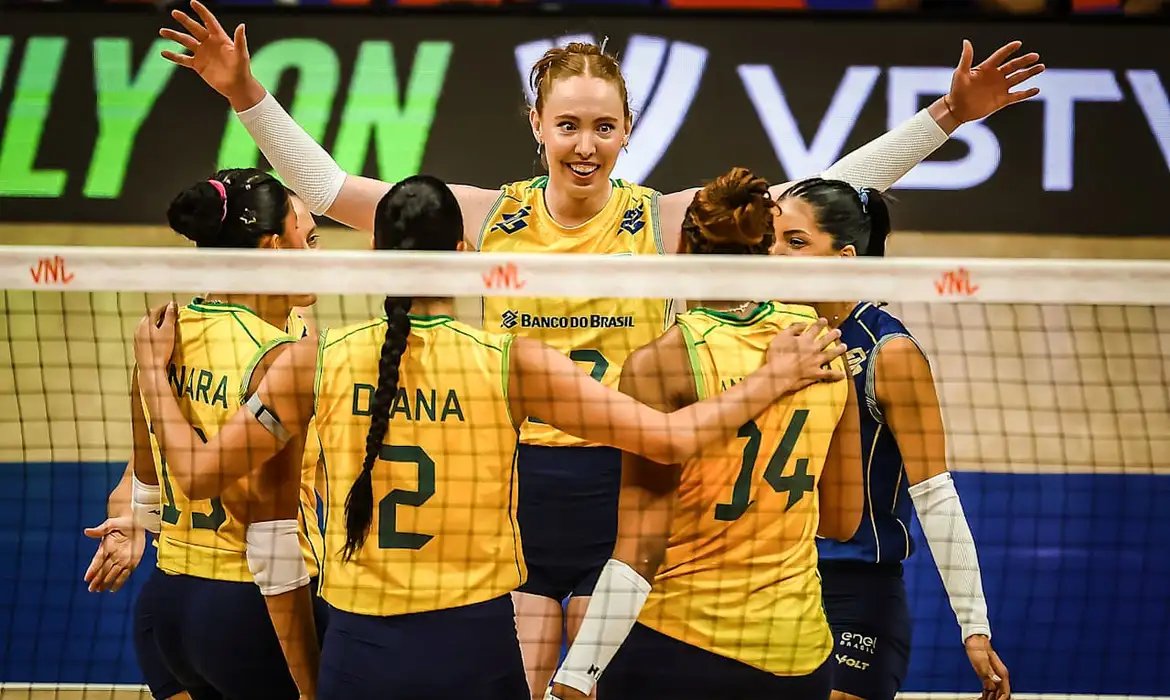 Brasil: invencibilidade e liderança na Liga Mundial de Vôlei