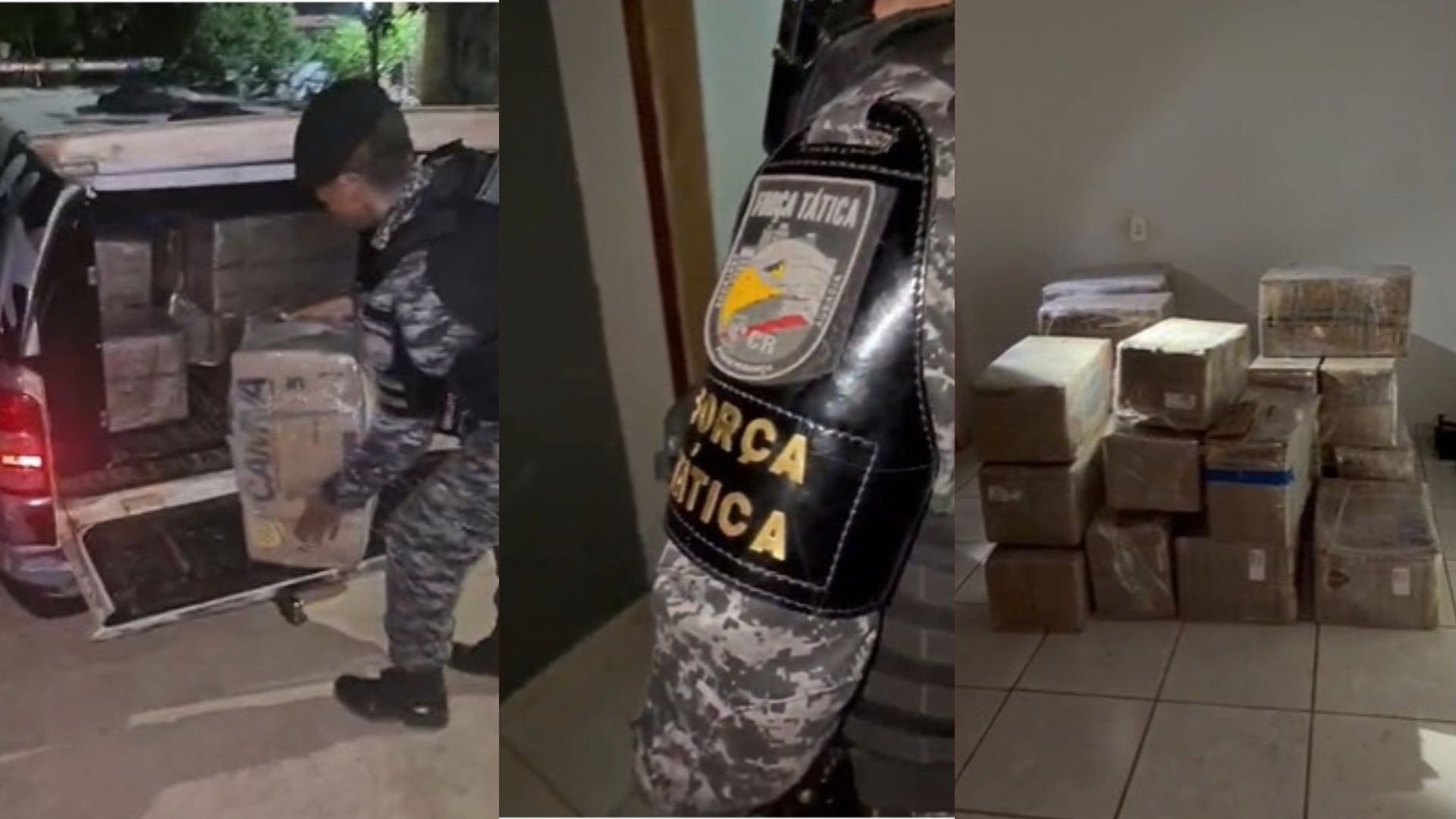 Mais de 1 tonelada de maconha é apreendida em casa no interior de MT