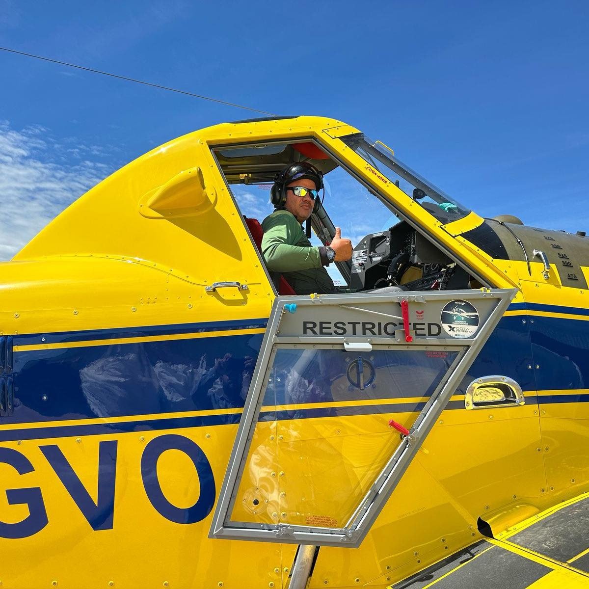 Piloto morre após queda de avião agrícola em área rural de MT
