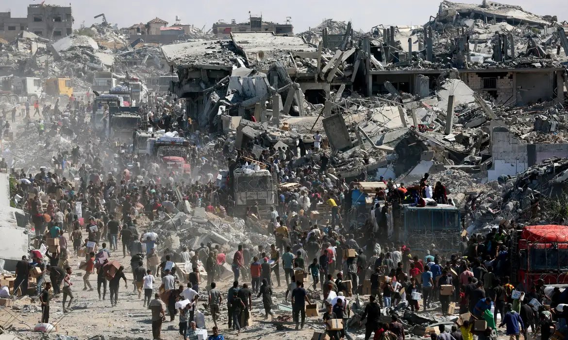 ONU diz que 560 toneladas de alimentos entram por dia em Gaza