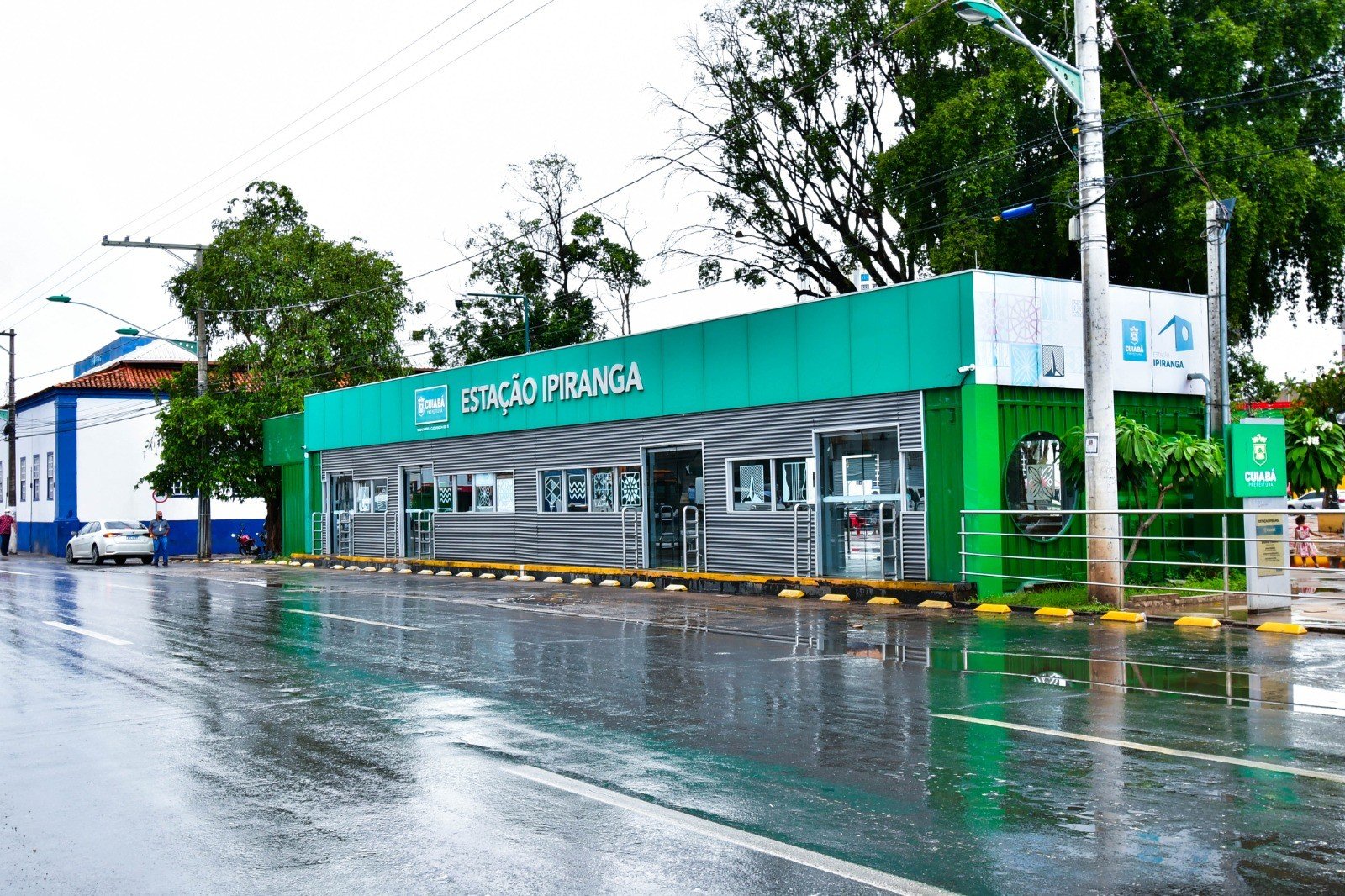 Estação de ônibus será fechada por 4 dias para obras de drenagem na Prainha em Cuiabá; veja alternativas