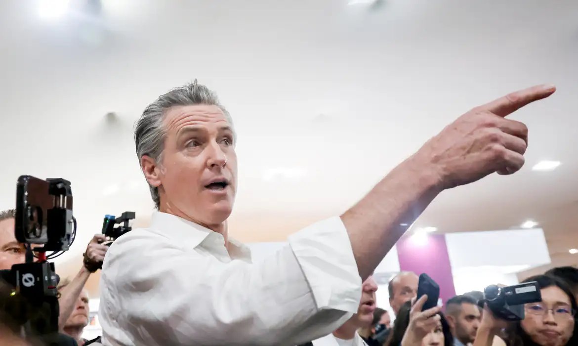 COP30: Gavin Newsom, governador da Califórnia critica ausência dos EUA