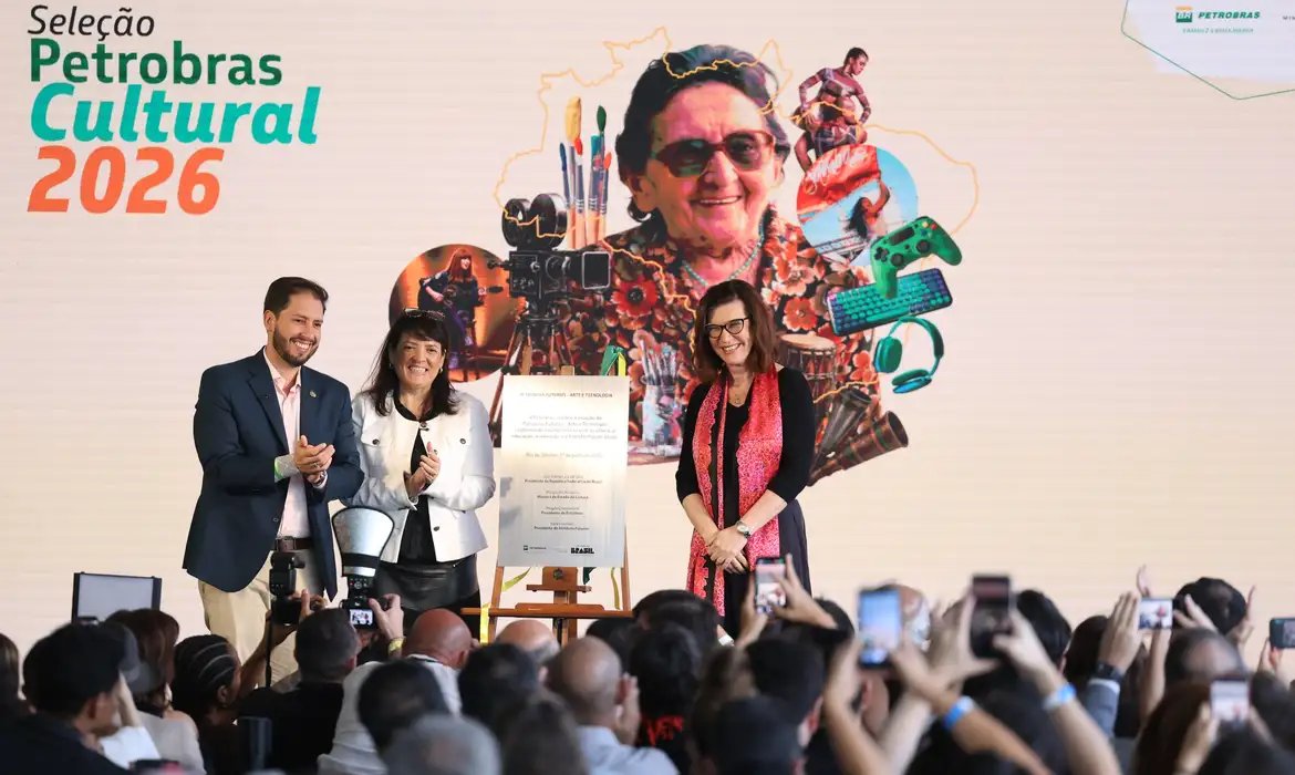 Petrobras lança seleção recorde de R$ 270 milhões para cultura