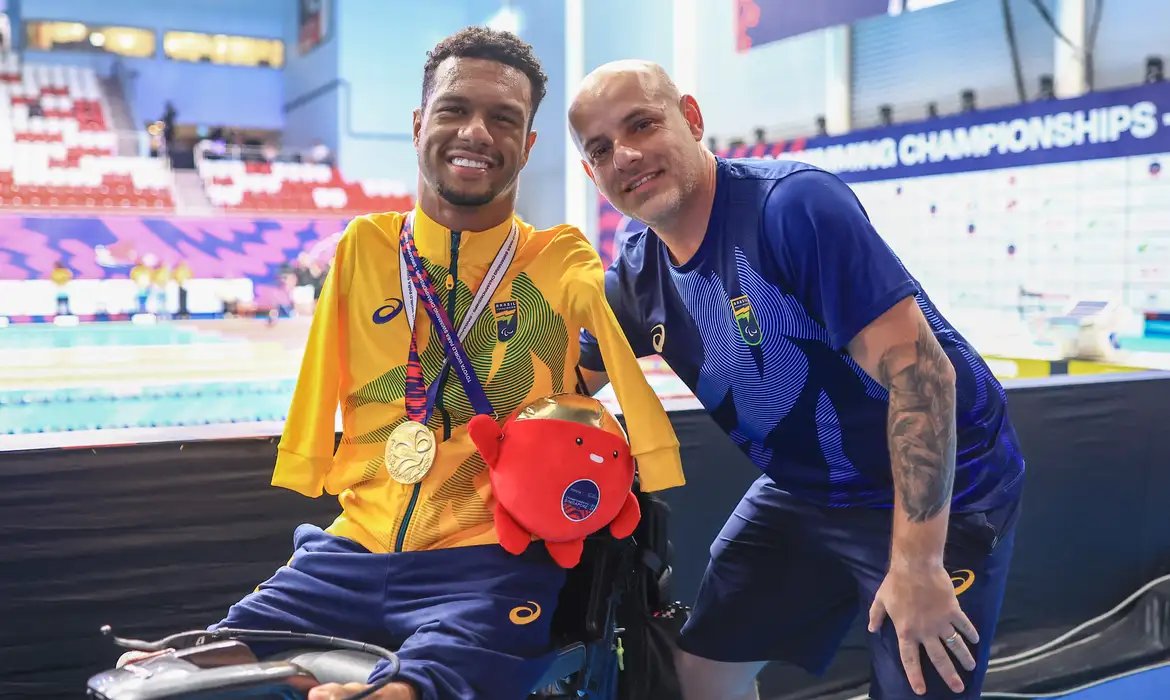 Astro paralímpico, Gabrielzinho enaltece treinador: “Mente pensante”