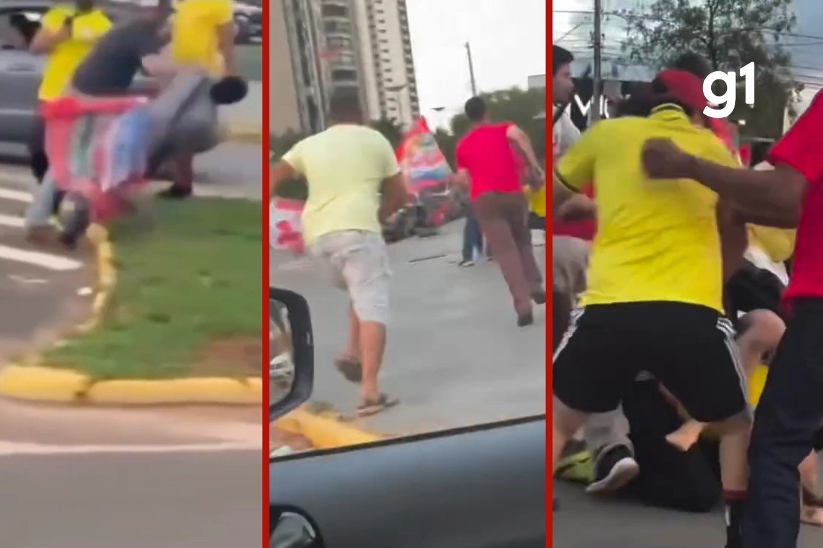 VÍDEO: manifestantes e candidato não eleito se envolvem em confusão em MT