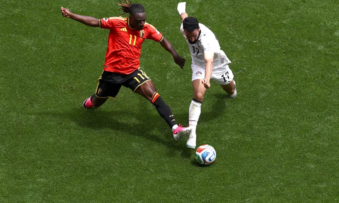 Bélgica e Egito ficam em 1 a 1 na abertura do grupo G da Copa do Mundo