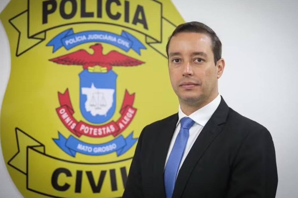Delegado Vitor Hugo pede exoneração e deixa comando da Secretaria de Justiça de MT