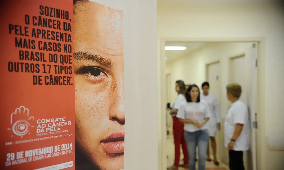 Casos de câncer de pele saltam de 4 mil para mais de 72 mil em 10 anos