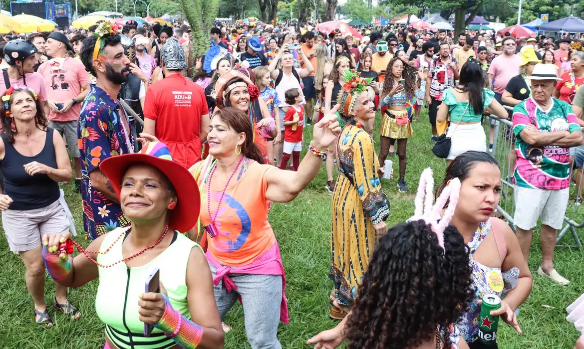 Mais de 70 blocos agitam o carnaval de rua em Brasília