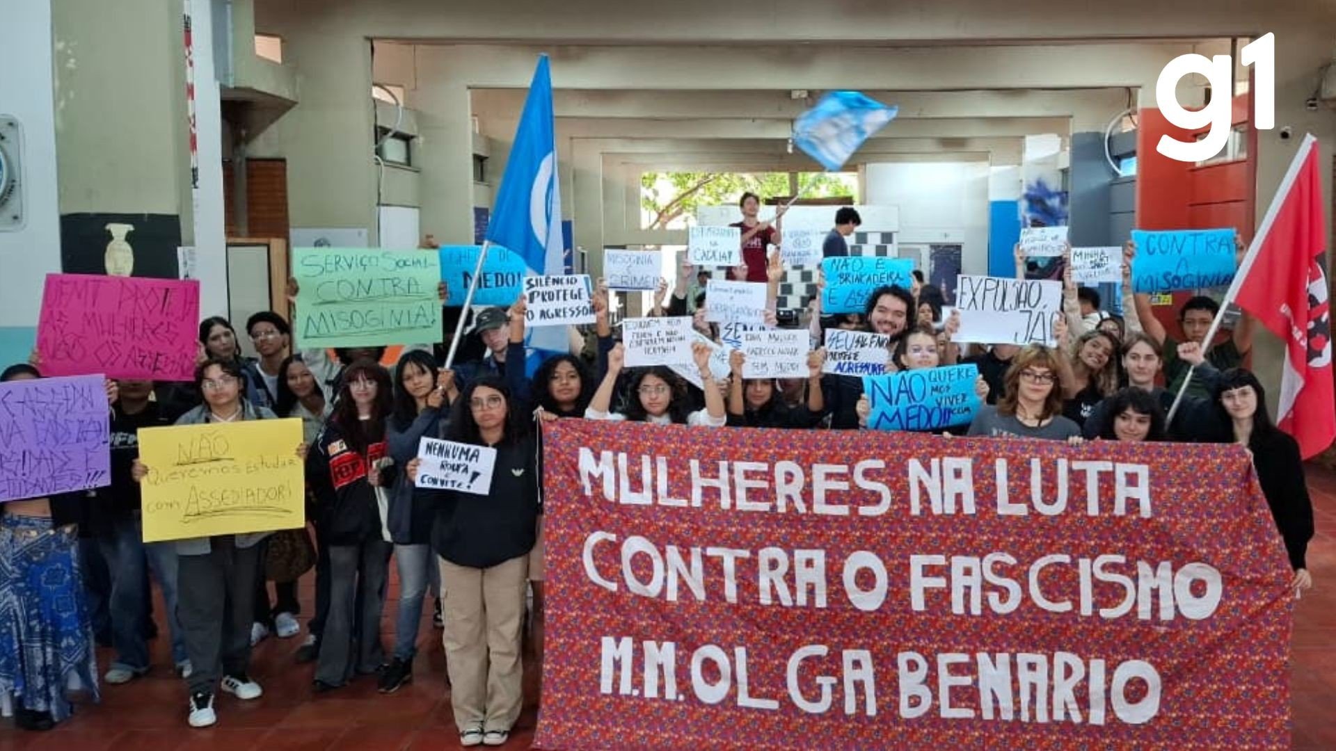 Alunos da UFMT fazem novo ato pedindo a expulsão de responsáveis por lista de 'estupráveis'
