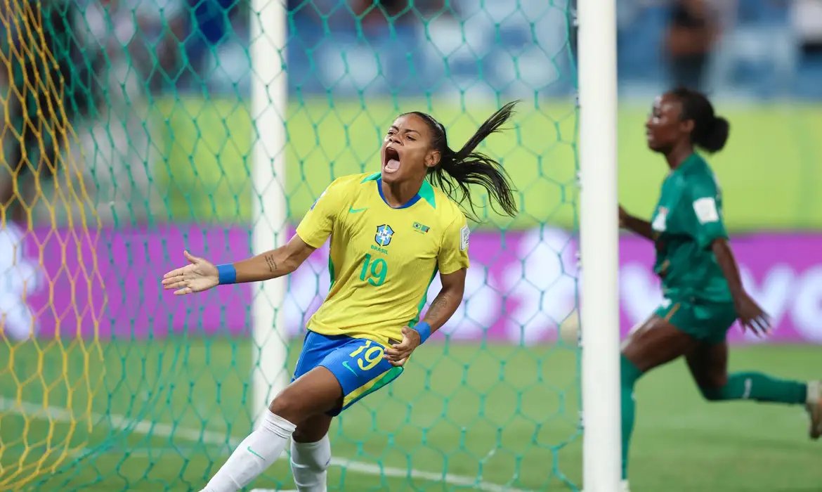 Seleção brasileira goleia Zâmbia por 6 a 1 no Fifa Series