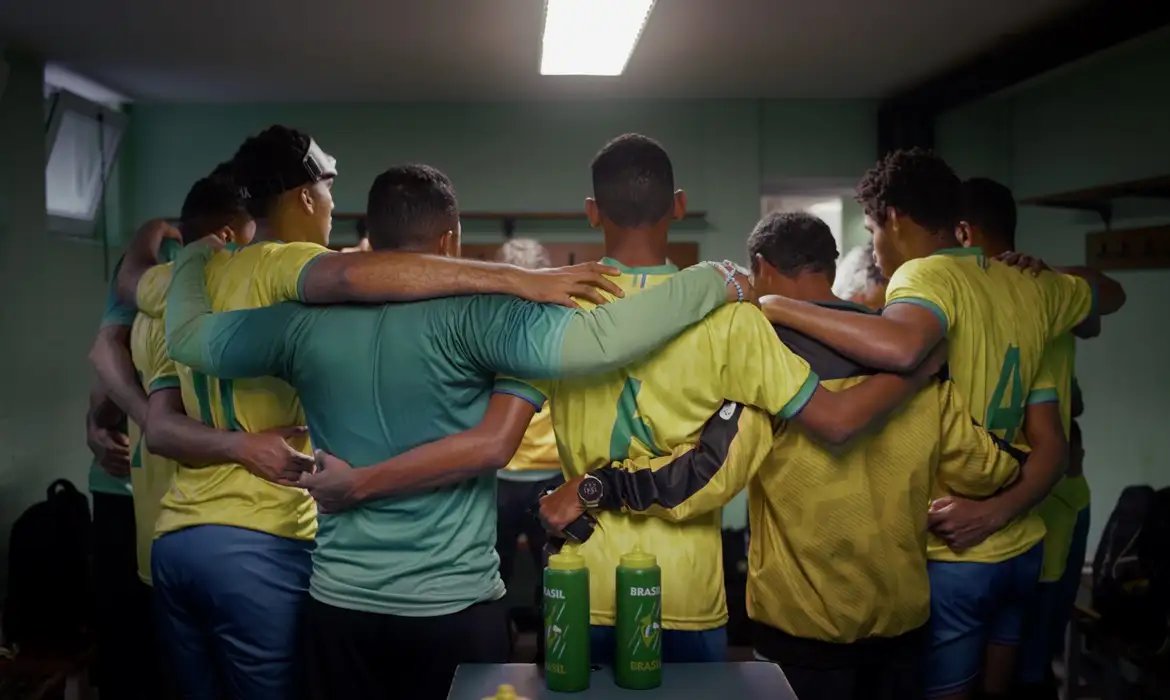 Também penta, seleção de futebol de cegos terá filme exibido nos EUA