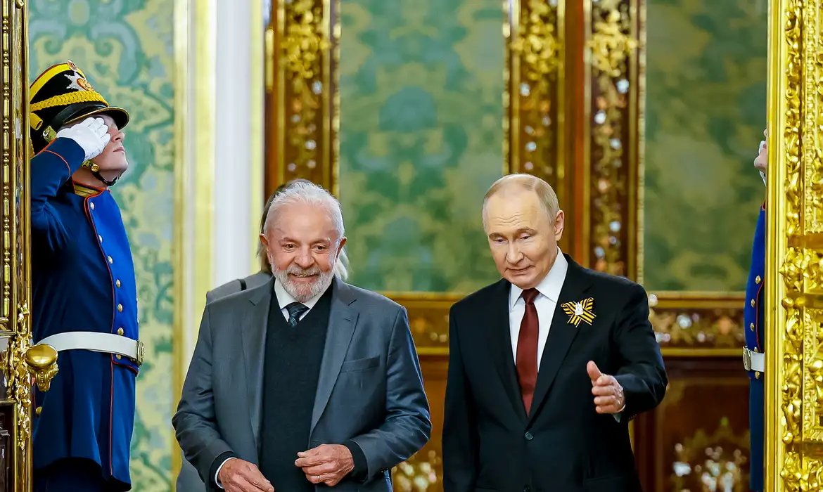 Lula conversa com Putin sobre Venezuela pós ataques dos EUA