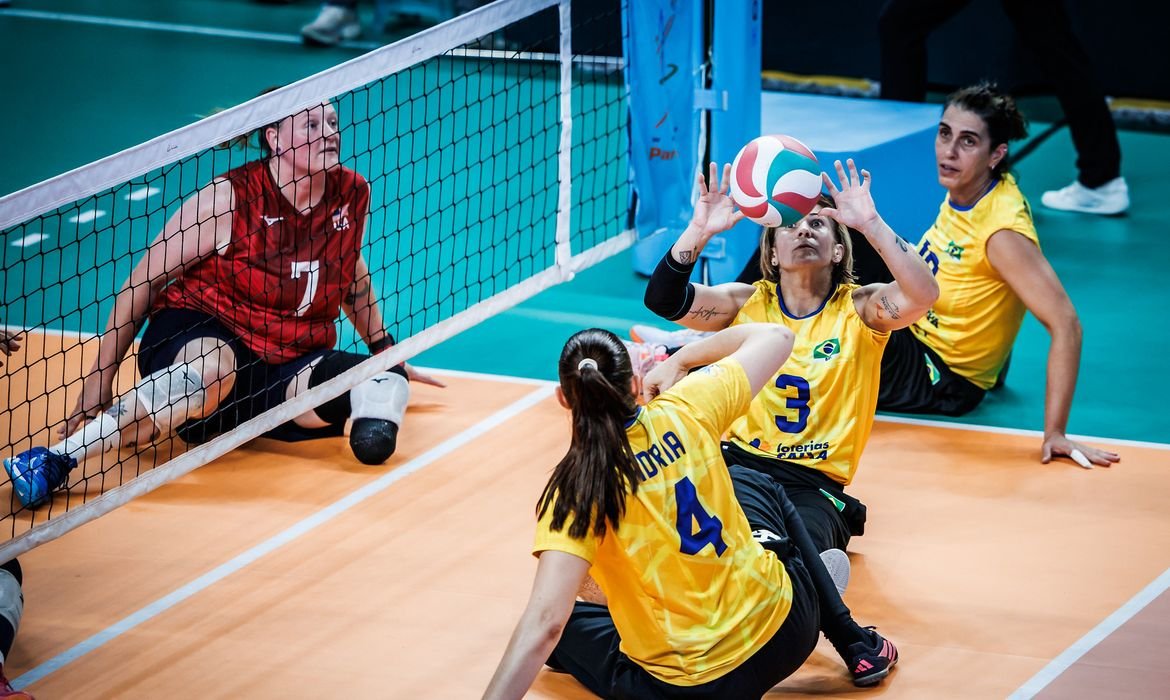 Seleção feminina perde e fica com o vice no Mundial de Vôlei Sentado