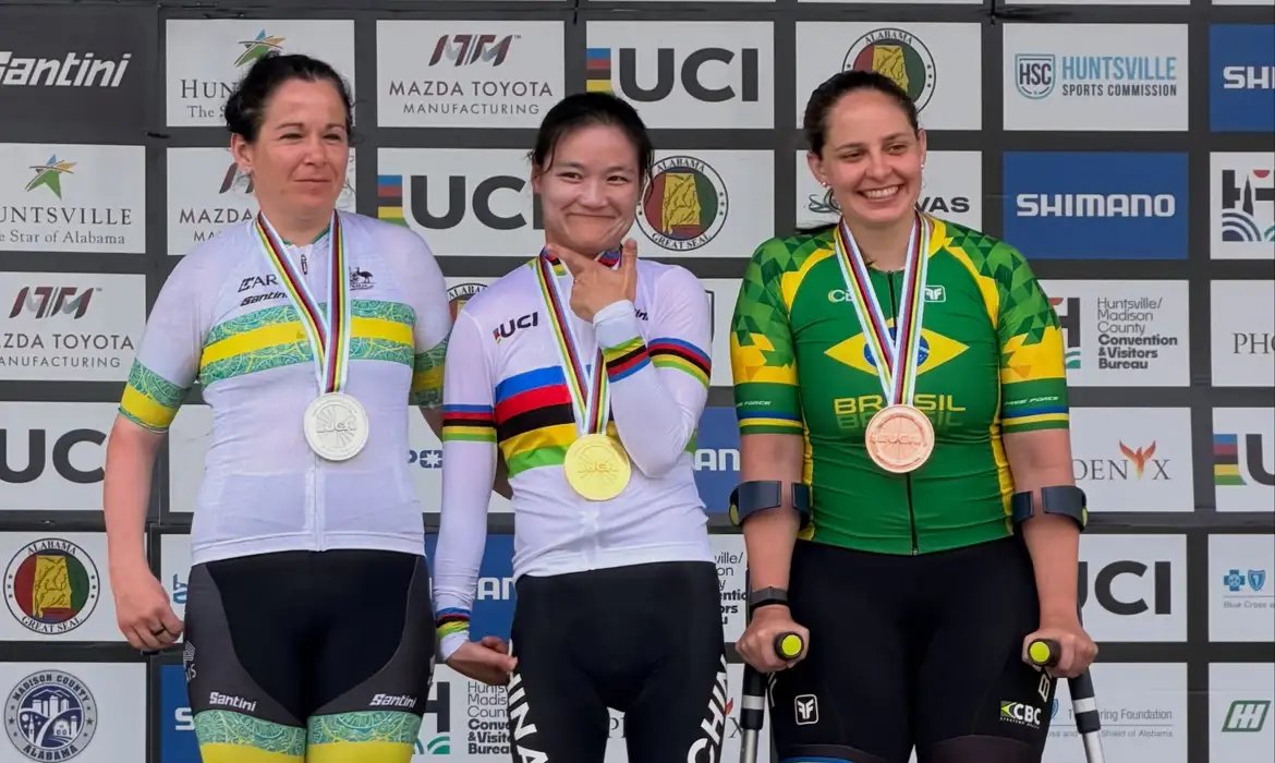 Brasil encerra Mundial de paraciclismo de estrada com cinco medalhas