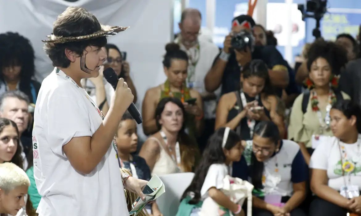 COP30 debate o futuro no Dia Mundial da Criança, comemorado hoje
