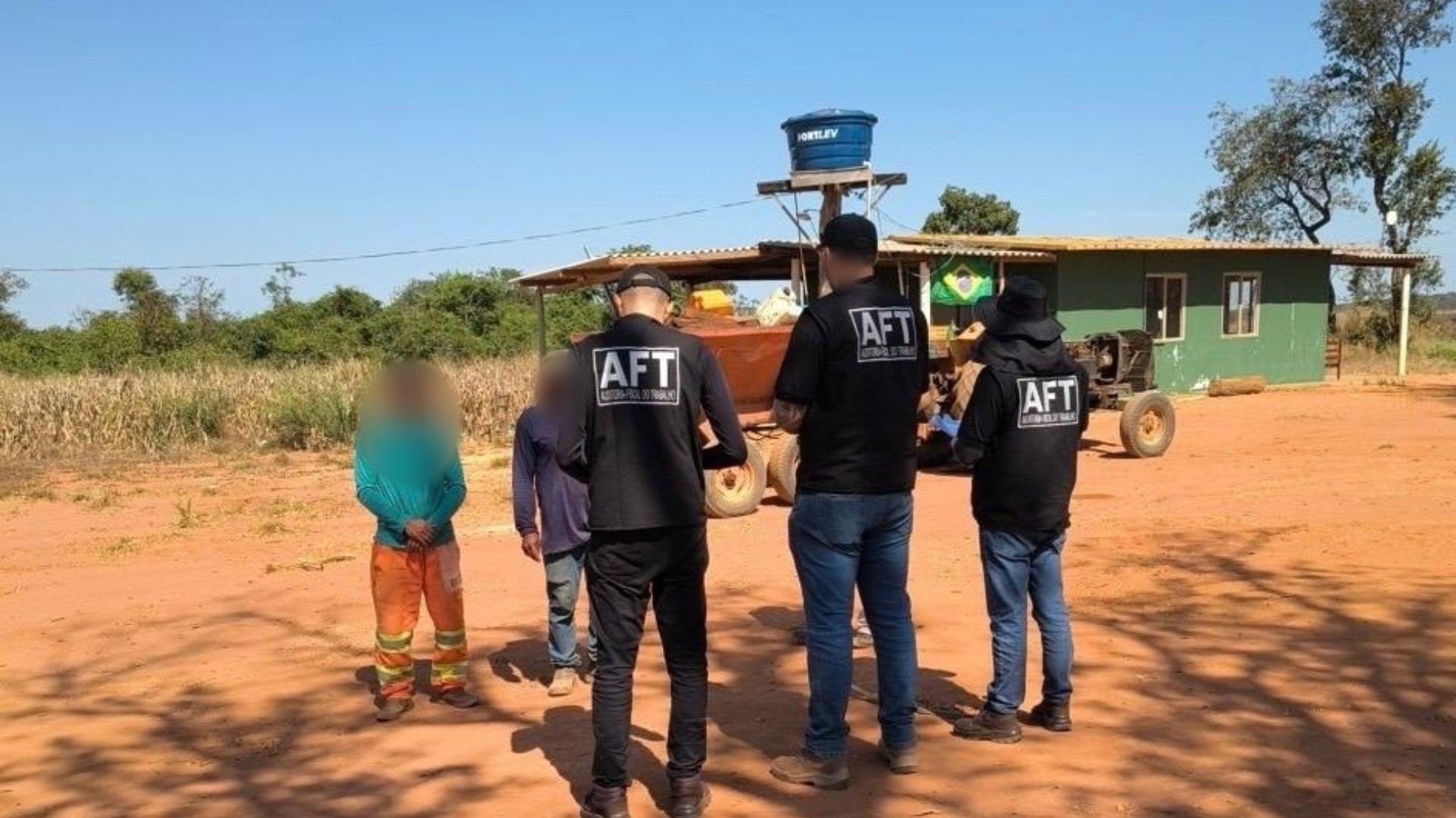 Quatro trabalhadores são resgatados de condições análogas à escravidão em fazendas de MT