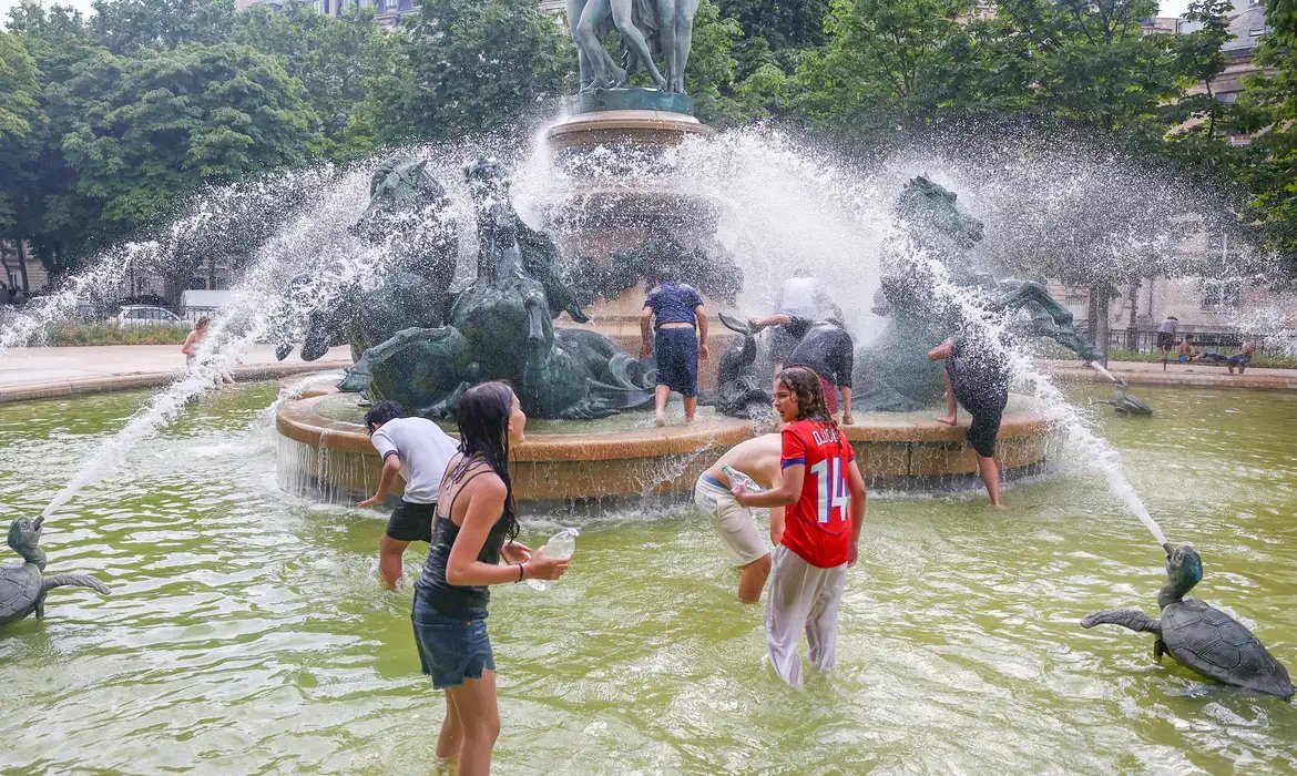 Temperaturas devem ultrapassar 40°C em onda de calor europeia