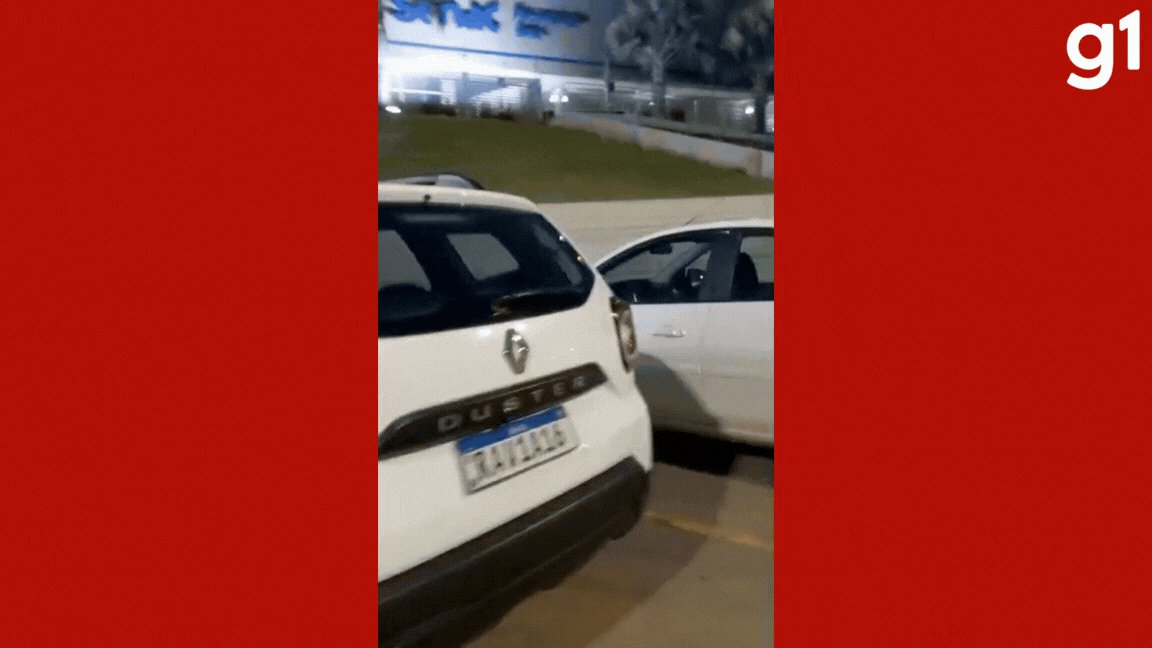 Mulher denuncia agressão após se recusar a pagar 'flanelinha' em estacionamento de Cuiabá; vídeo