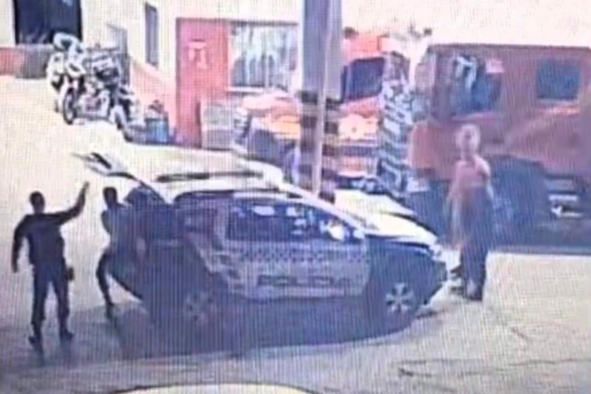 Homem é preso após invadir quartel dos bombeiros em MT; vídeo