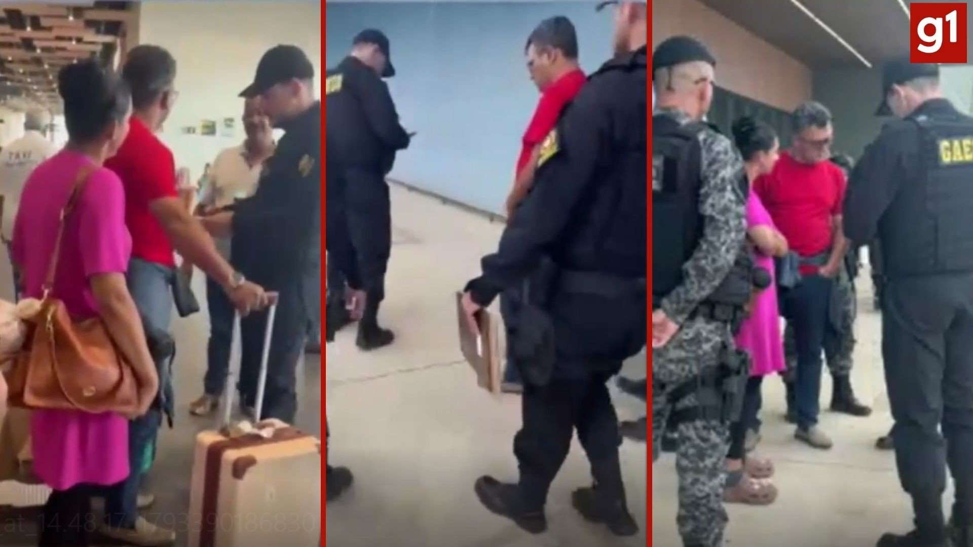 VÍDEO: alvo de operação contra corrupção em MT, fiscal de obras é preso em aeroporto ao voltar do Caribe