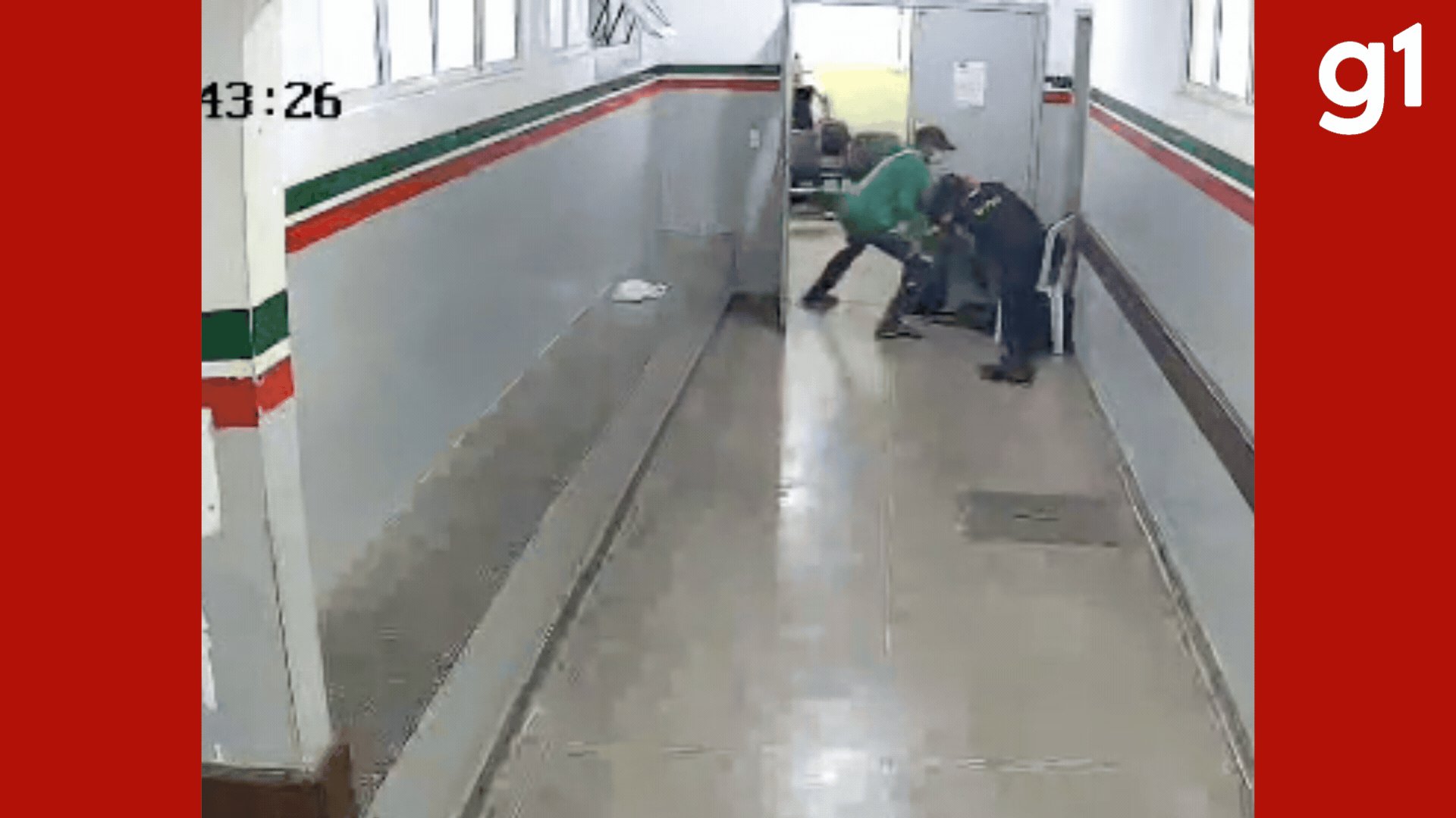 Três homens tentam assaltar e atirar contra segurança de UPA em MT; veja vídeo
