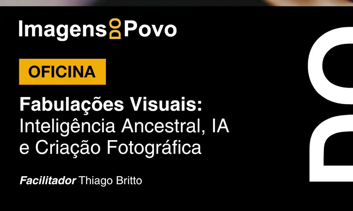 Oficina mescla fotografia com IA para construção de fabulações visuais
