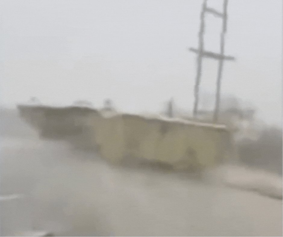 Temporais em SC arrancam telhados, arrastam piscina e granizo destrói lavouras; VÍDEO