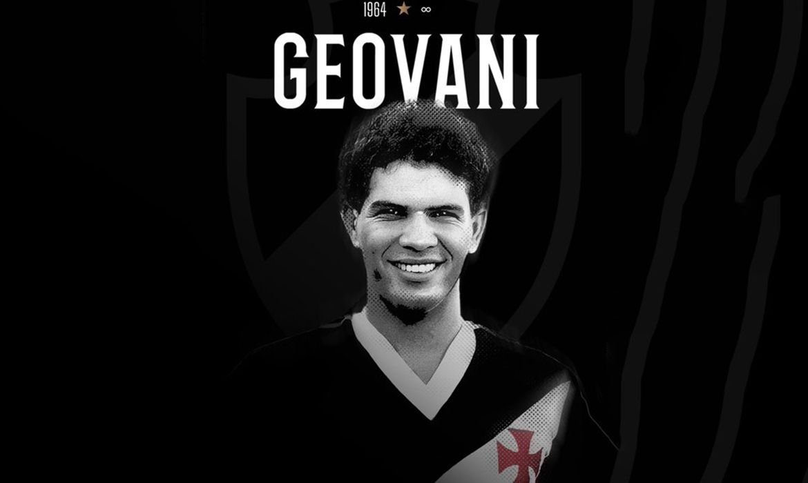 Morre Geovani Silva, ídolo do Vasco e ex-meia da seleção, aos 62 anos