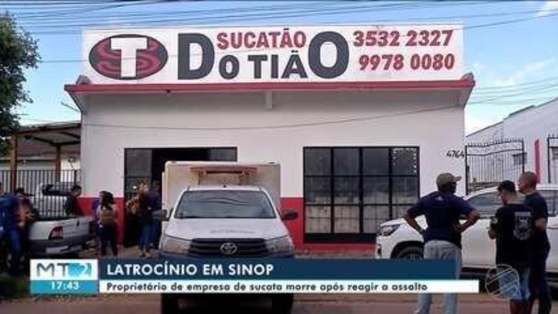 Empresário é morto após reagir a assalto em comércio de MT; sete suspeitos são presos