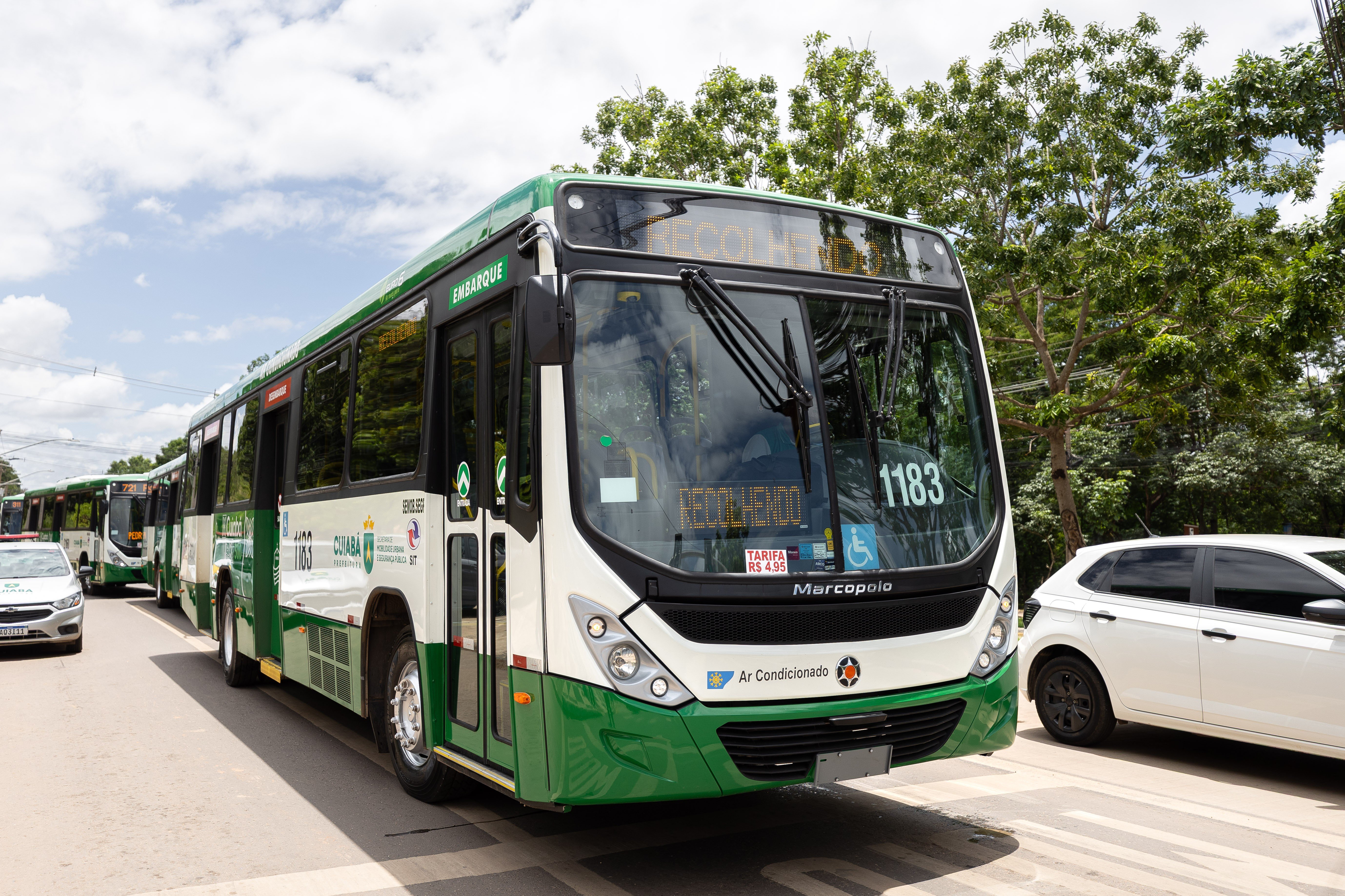 Estudantes de Cuiabá terão transporte coletivo gratuito durante férias escolares