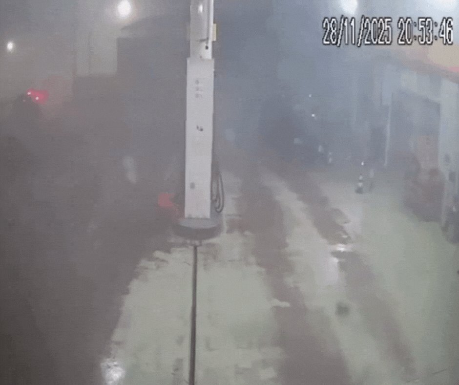 Temporal com ventos fortes causa estragos em casas, indústria e derruba árvores em SC; VÍDEO